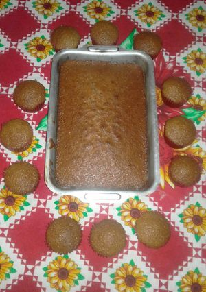 Una foto de Masa suave para muffins de chocolate en licuadora