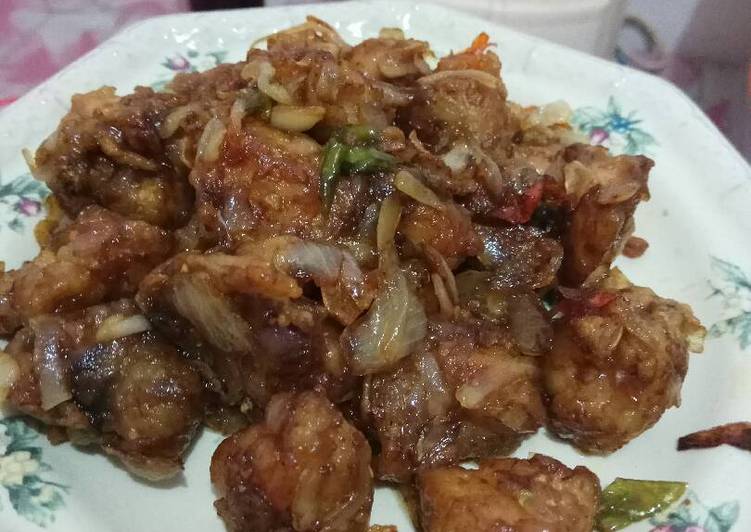 Resep Crispy chicken saos teriyaki oleh Kalia - Cookpad