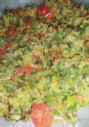 Una foto de Revuelto de verduras !