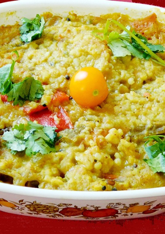 வரகு அரிசி (kodo millet) முருங்கைக்காய் சாம்பார் சாதம் செய்முறை முக்கிய புகைப்படம்