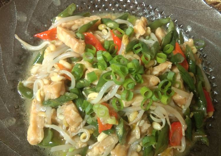 Tumis kacang panjang