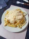 Creamy Fettucini Carbonara