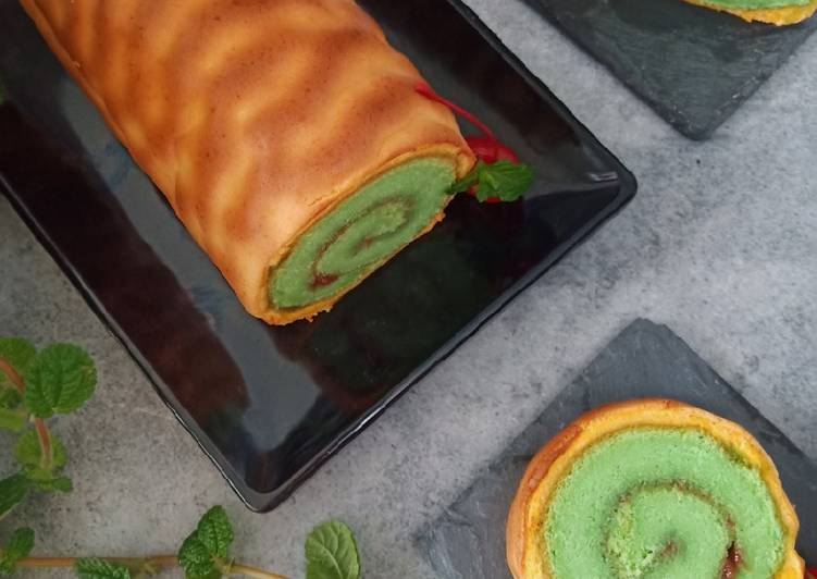 Bahan Tiger Roll Cake | Langkah Membuat Tiger Roll Cake Yang Lezat