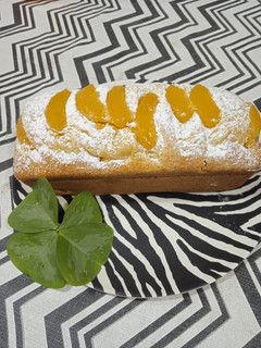 Una foto de Budín de banana/duraznos!