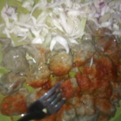 A picture of Danwake (Traditional dumpling) #myfirstrecipecontest.