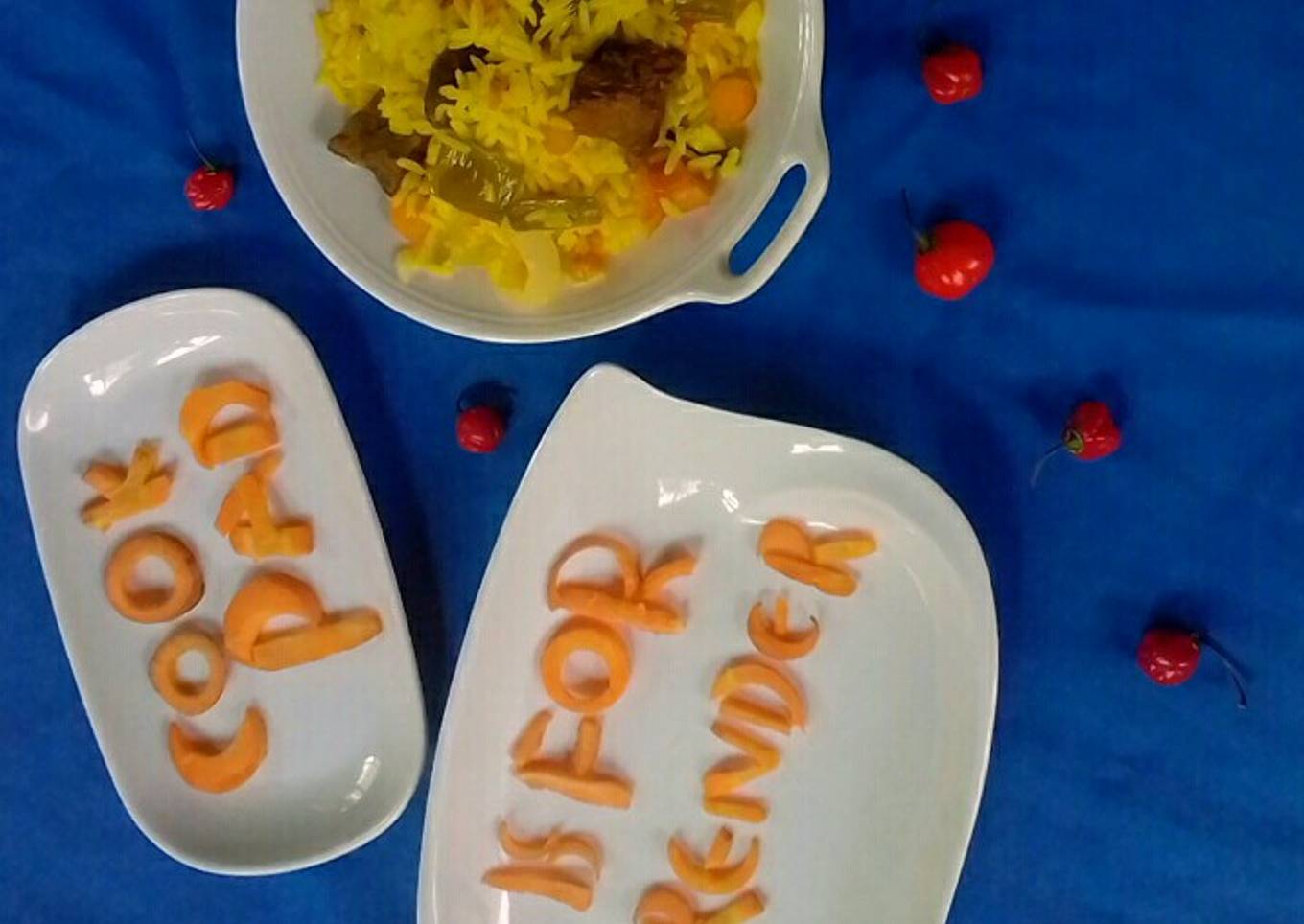 Single fried rice