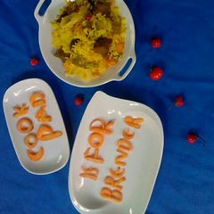 A picture of Simple fried rise.