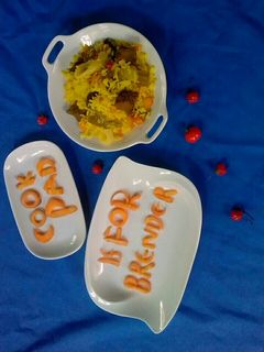 A picture of Simple fried rise.
