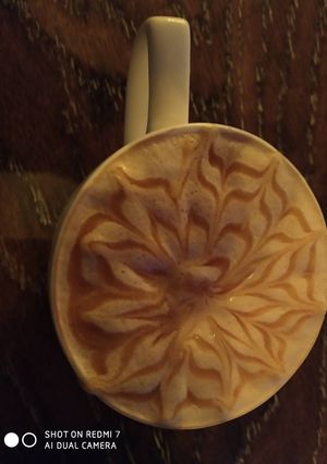A picture of Hot coffee.