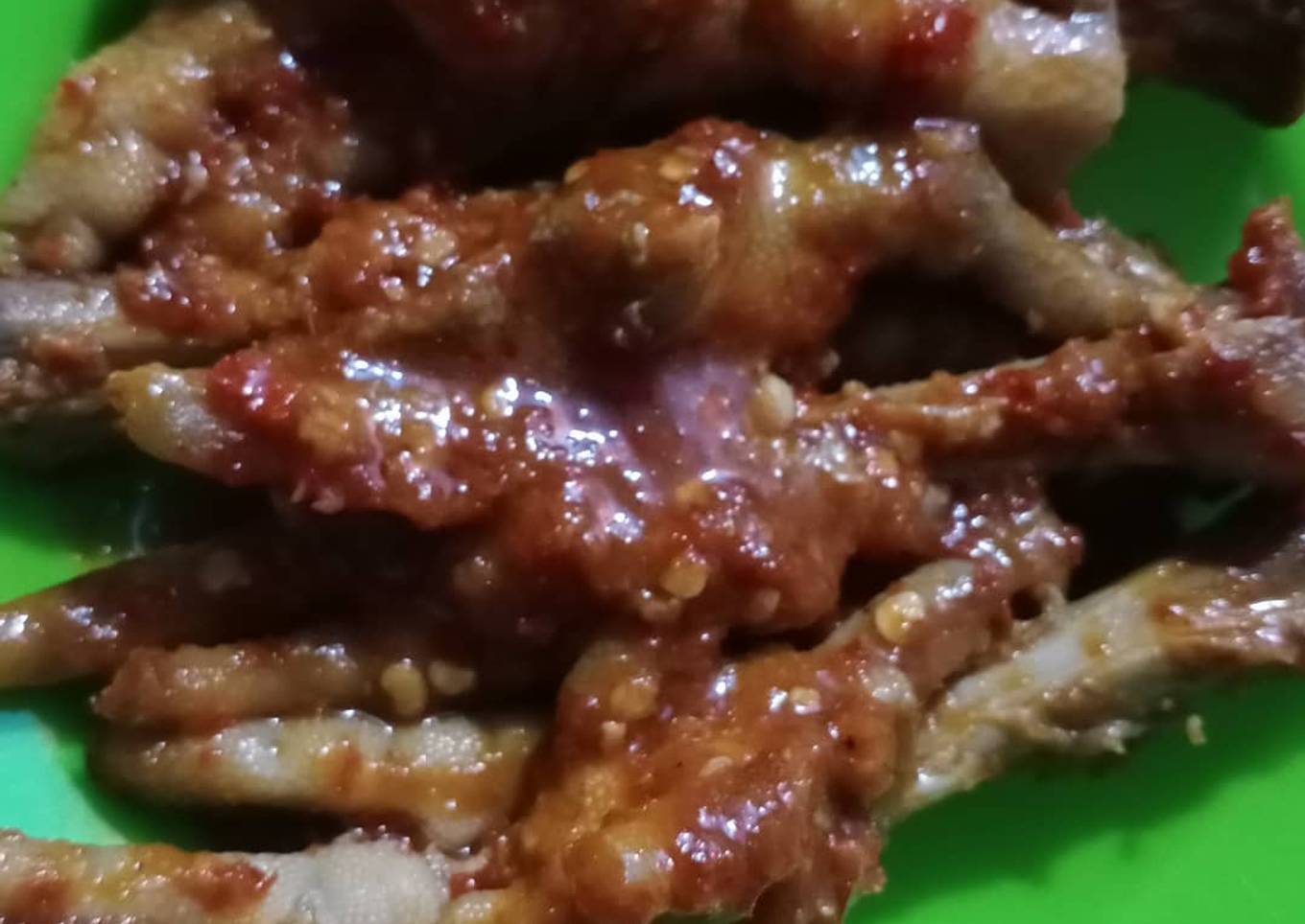 Ceker pedas manis