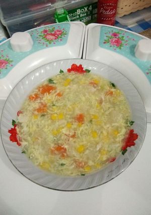 Foto resep Sup asparagus simpel