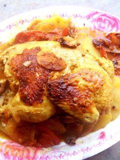 صورة لوصفة دجاج بالكيس الحراري 🍗🍗