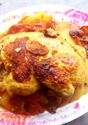 صورة لوصفة دجاج بالكيس الحراري 🍗🍗