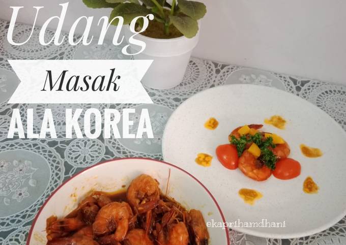Udang Masak ala Korea
