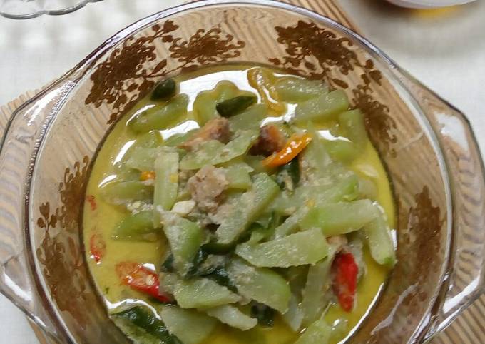 Resep: Labu Siam Kuah Santan Sederhana Dan Enak