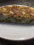 Tortilla de papas y habas
