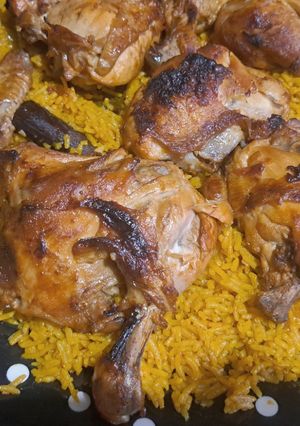 صورة لوصفة كبسة فراخ
