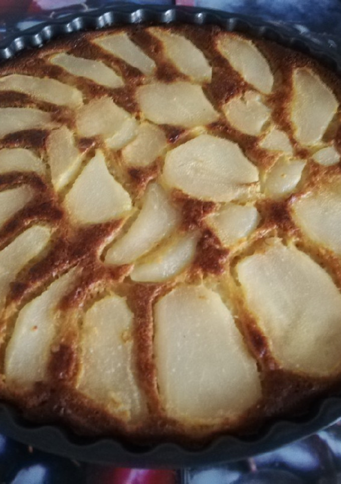 Una foto de Tarta de pera saludable