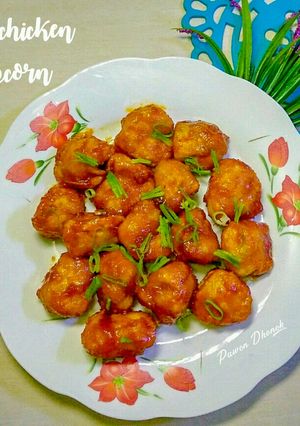Foto resep Spicy chicken popcorn