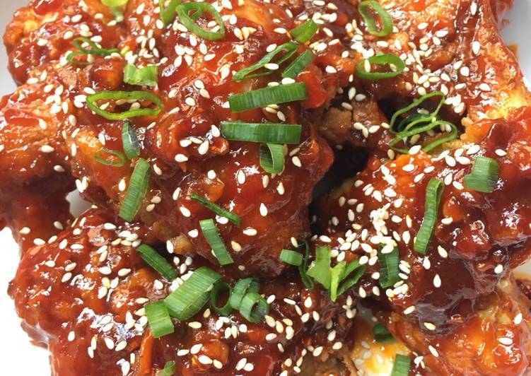 Resep Chicken Gochujang (Ayam Goreng Ala Korea) Anti Gagal