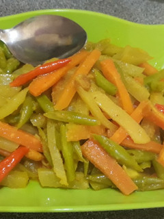 Foto resep Acar kuning labu siam