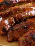Costilla de puerco asada