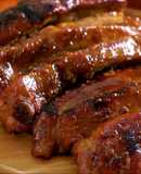 Costilla de puerco asada