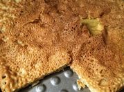 Una foto de faina sin horno