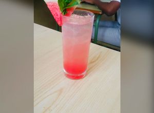 Una foto de Watermelon mojito