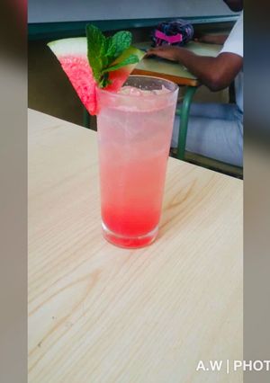 Una foto de Watermelon mojito