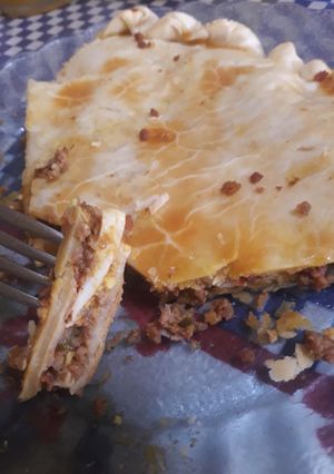 Una foto de Tarta de carne picada