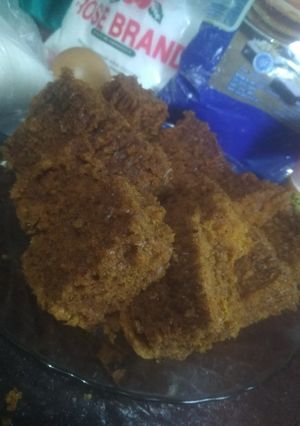 Foto resep Bolu caramel/bolu sarang semut no mixer and no oven