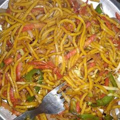 A picture of Homemade noodles.