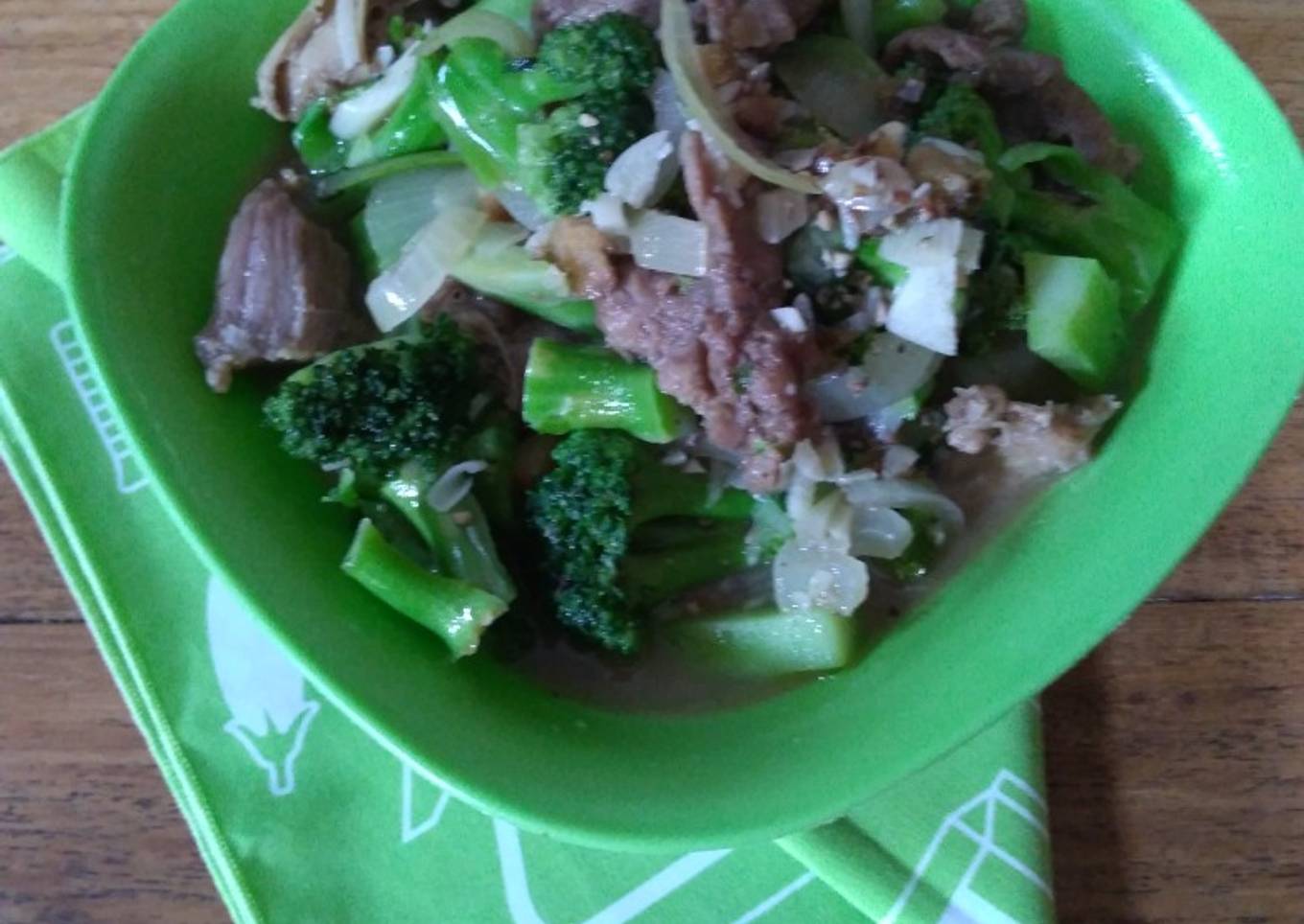 Daging Sapi Cah Brokoli