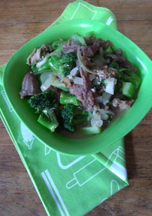 Foto resep Daging Sapi Cah Brokoli