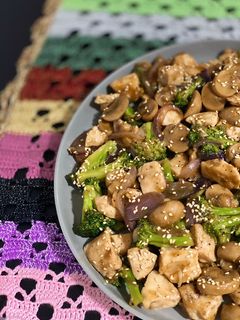 صورة لوصفة بروكولي ودجاج مع الأرز