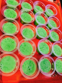 Foto resep Puding Ijo Lumut Coklat Keju
