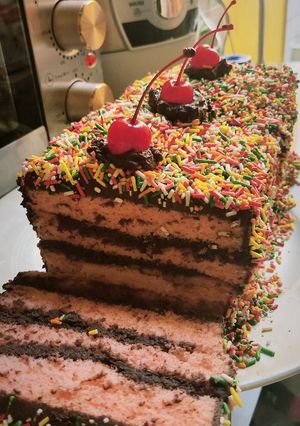Foto resep Ice Milo Cake