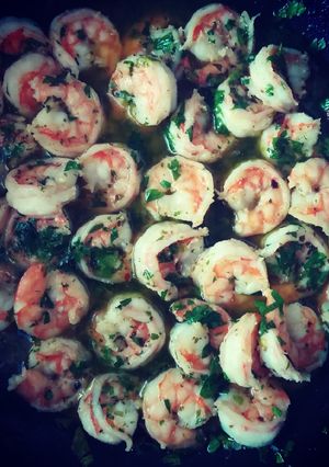 Garnéla rákok könnyen recept fotója