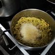 Espaguetis con guacamole