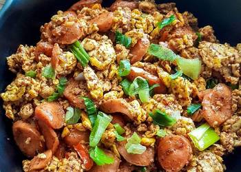 Resep Mudah Nasi Gila Ayam Pedas Sedap