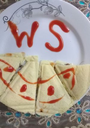 عکسی از دستور پیتزا خونگی😋