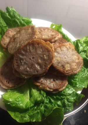 Foto resep 82.Akar teratai goreng daging giling