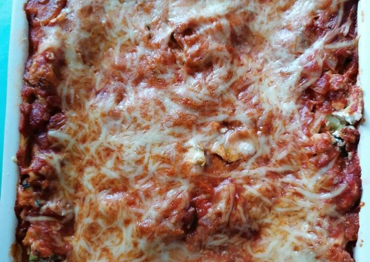 Recette: Lasagne courgette ricotta