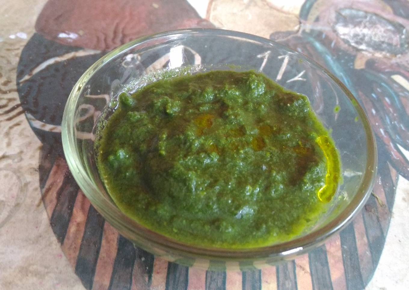 Raw mango chutney