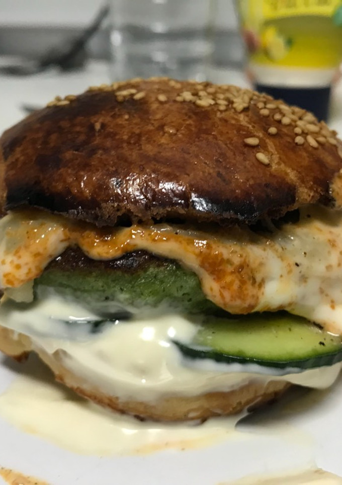 Una foto de Hamburguesa a mi gusto
