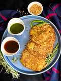 Mixed Dal & Rosemary Cheela