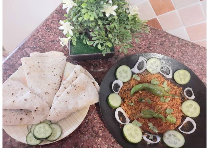 Recipe of Favorite Tandori Tawa Qeema