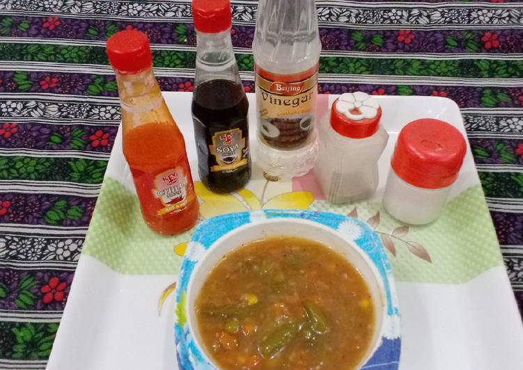 Recipe of Perfect Simple veg soup