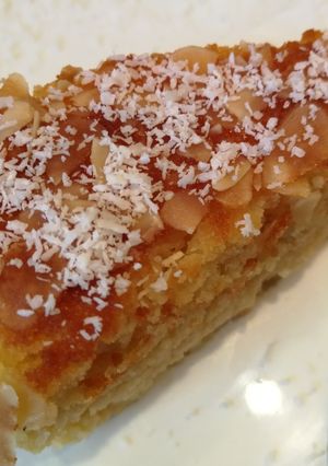 Kókuszos puha sajttorta (gluténmentes) recept fotója